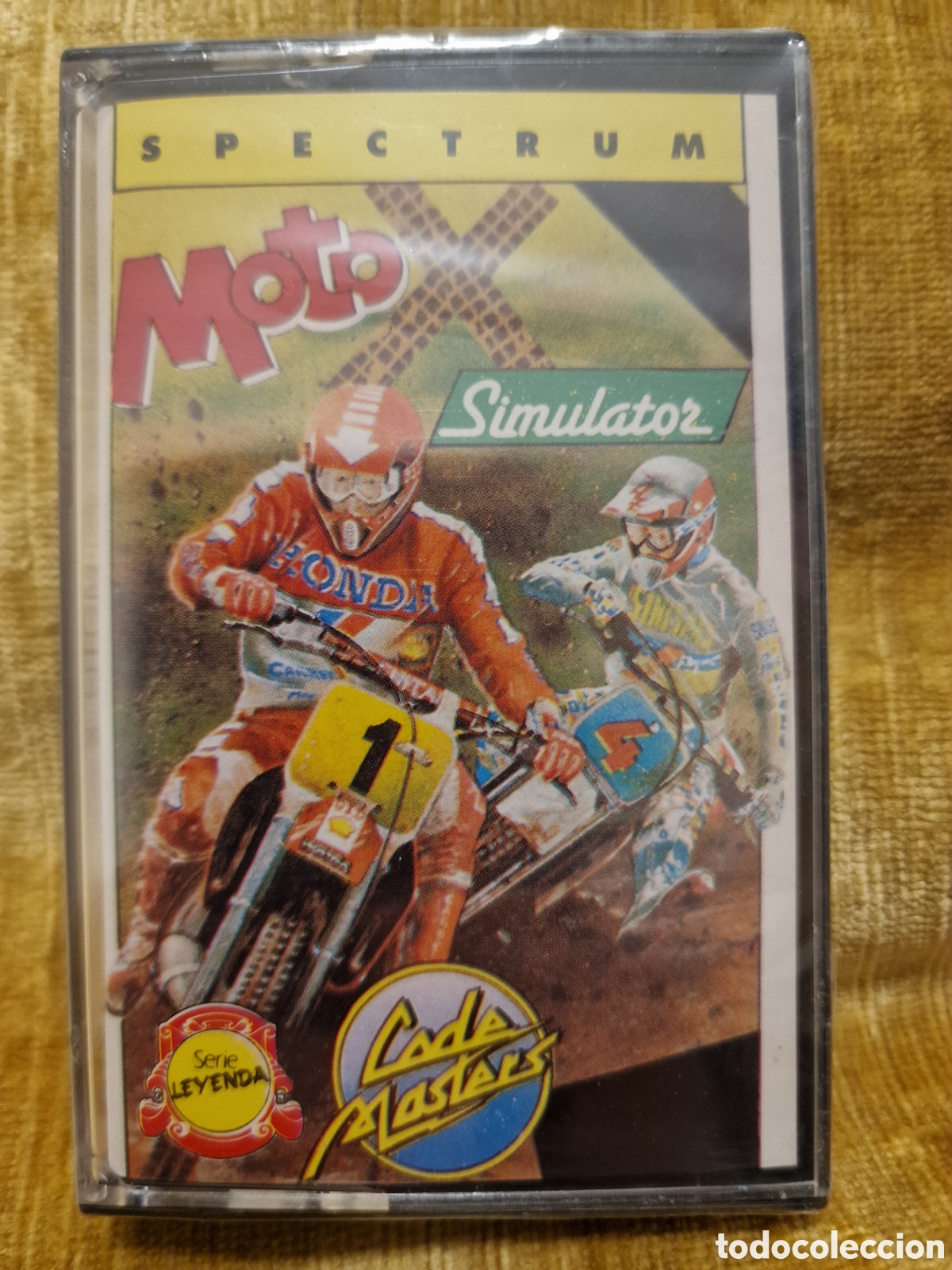 Videojuegos y consolas: Moto X Simulator code Masters para Spectrum precintado - Foto 1