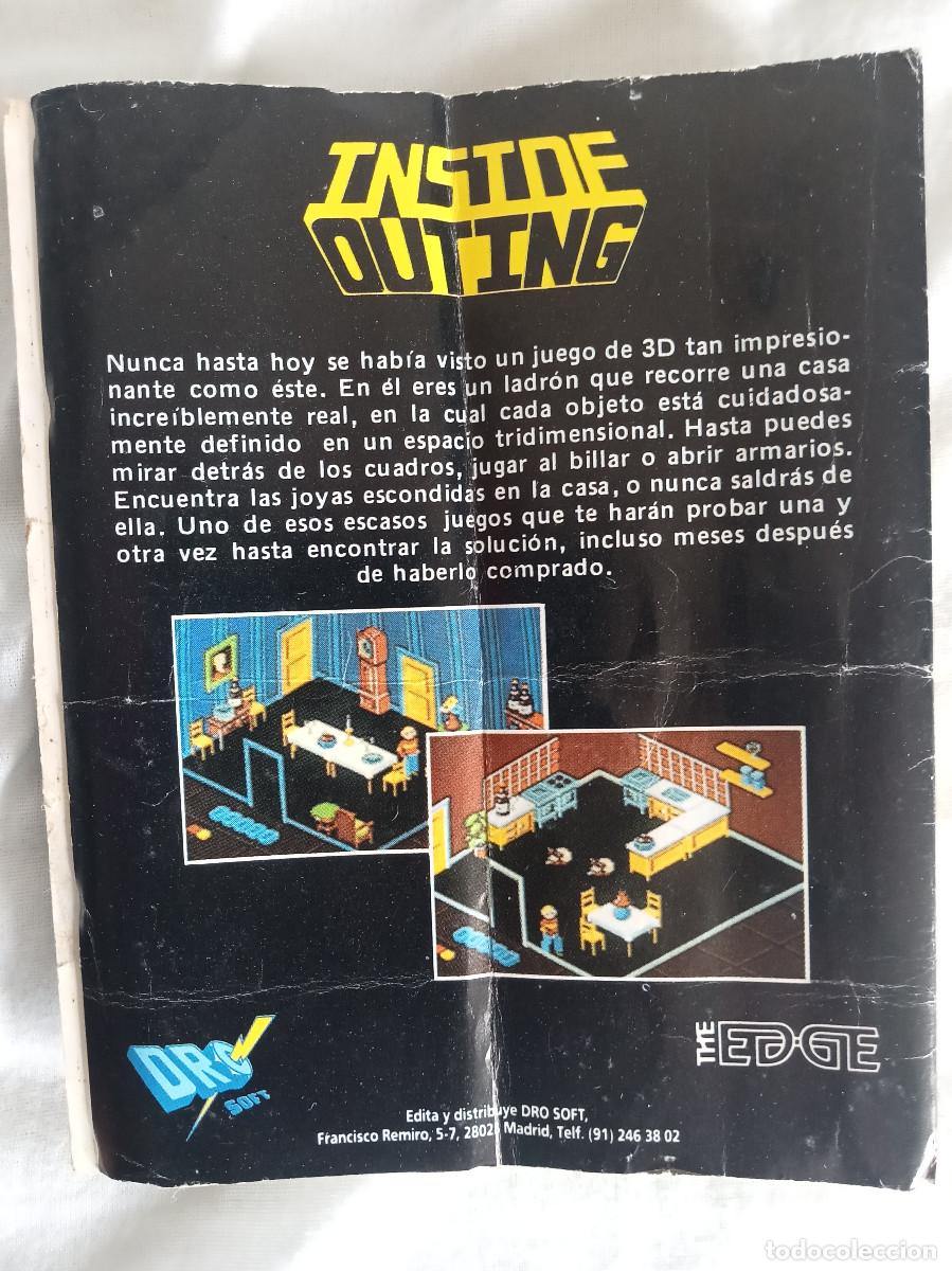 Videojuegos y consolas: Inside Outing - ZX Spectrum Videojuego (Dro-Soft) - Foto 5