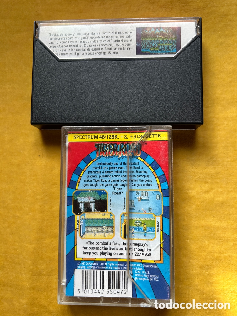 Videojuegos y consolas: Pack Spectrum Gryzor/ TigerRoad - Foto 2