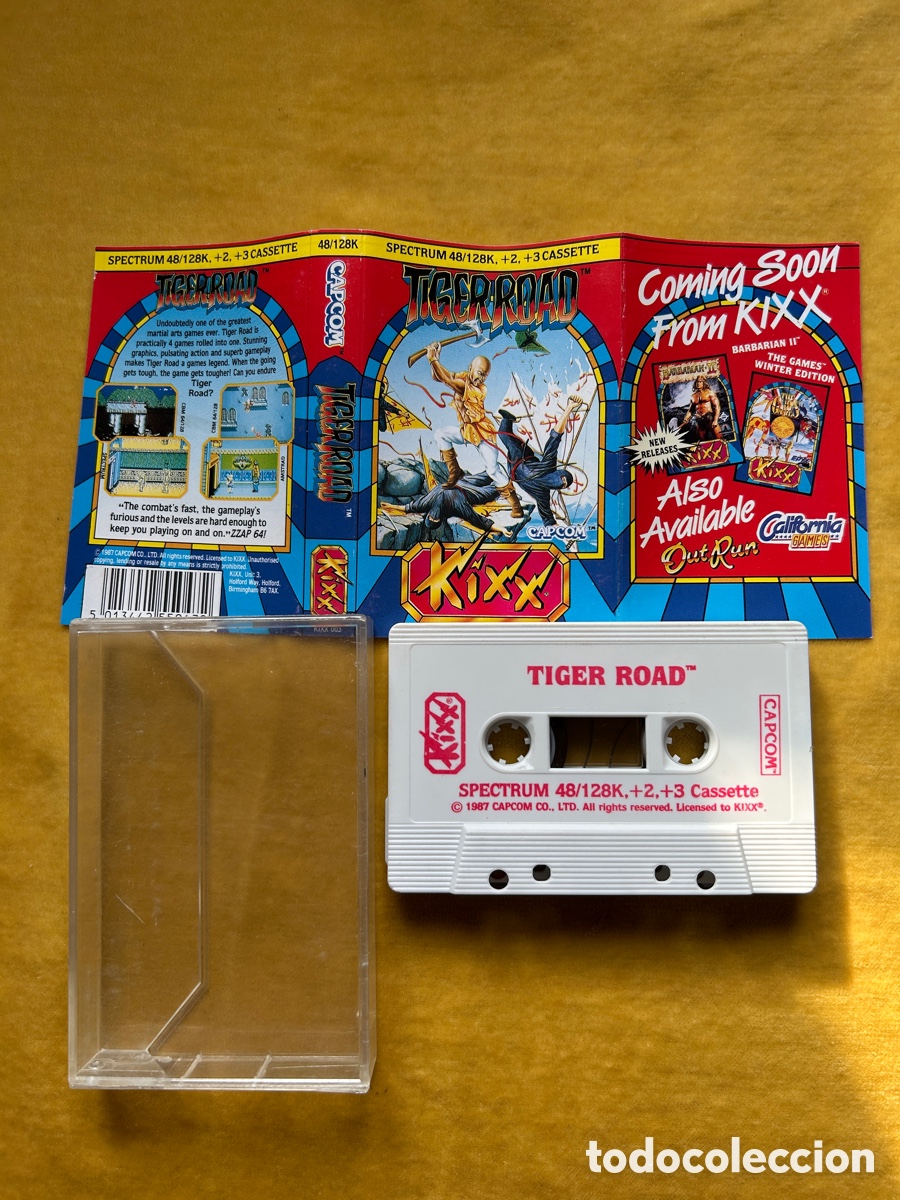 Videojuegos y consolas: Pack Spectrum Gryzor/ TigerRoad - Foto 4