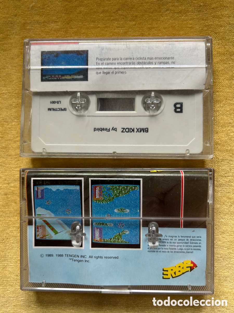 Videojuegos y consolas: Pack Spectrum Bmx Kidz/ Toobin - Foto 2