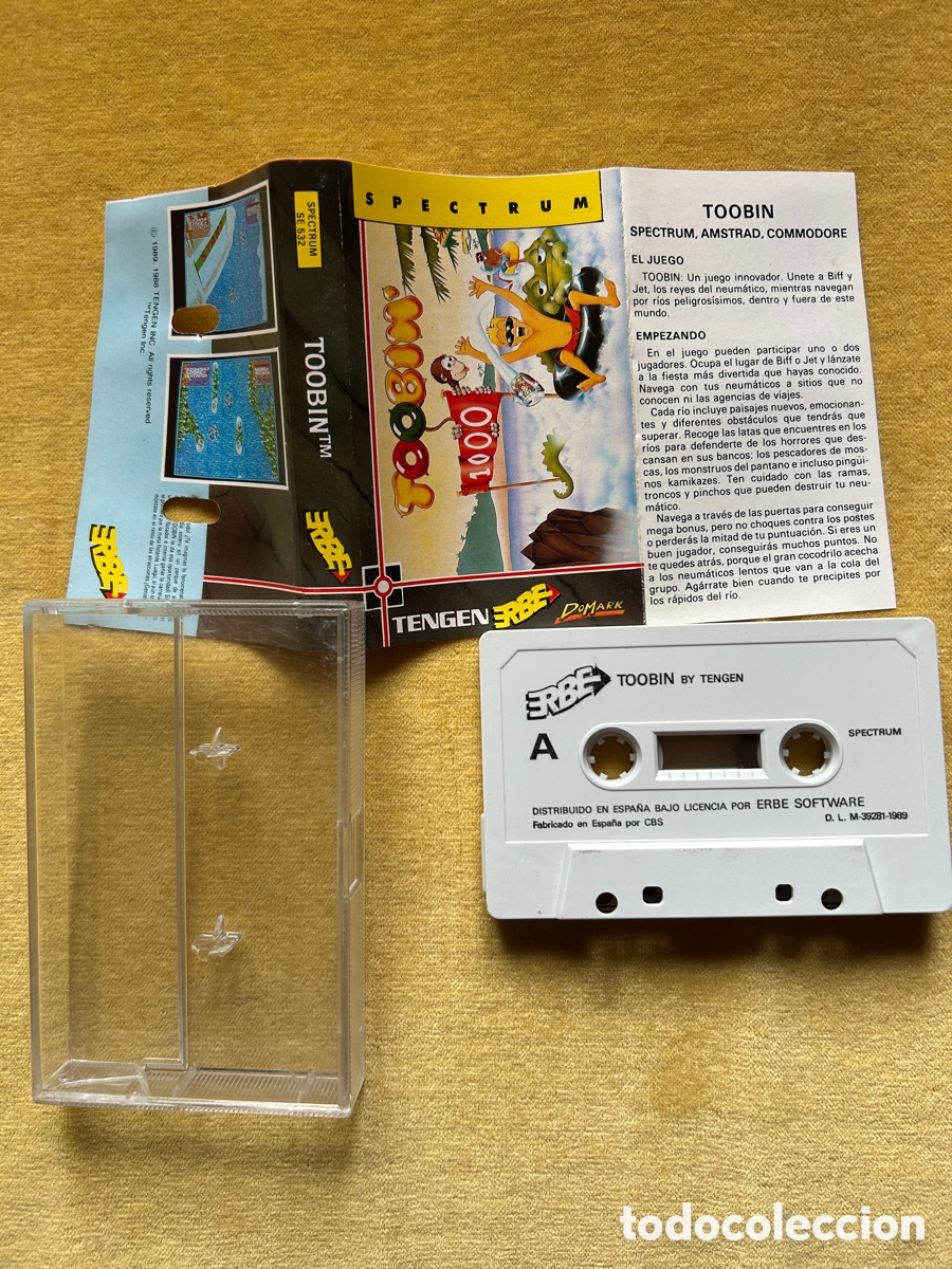Videojuegos y consolas: Pack Spectrum Bmx Kidz/ Toobin - Foto 4