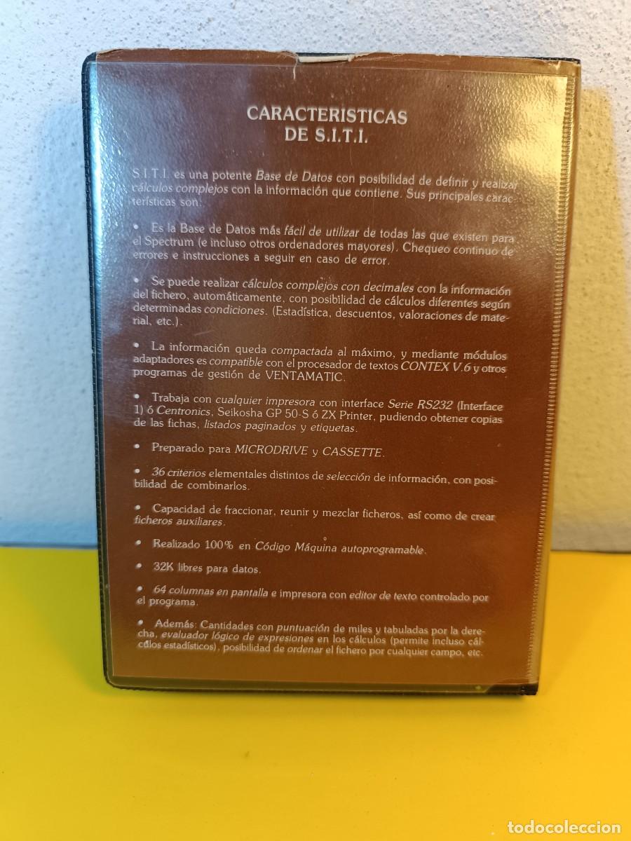 Videojuegos y consolas: SITI Spectrum. Sistema Integrado. Impecable! - Foto 4