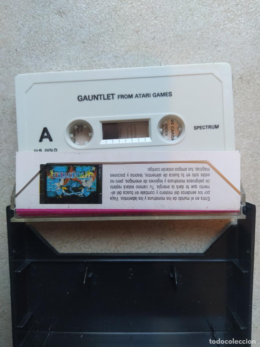 Videojuegos y consolas: GAUNTLET SPECTRUM CASSETTE ORIGINAL - Foto 4