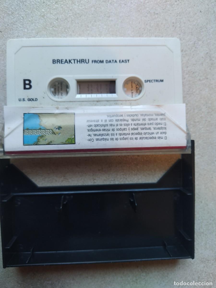 Videojuegos y consolas: BREAKTHRU SPECTRUM CASSETTE ORIGINAL - Foto 4