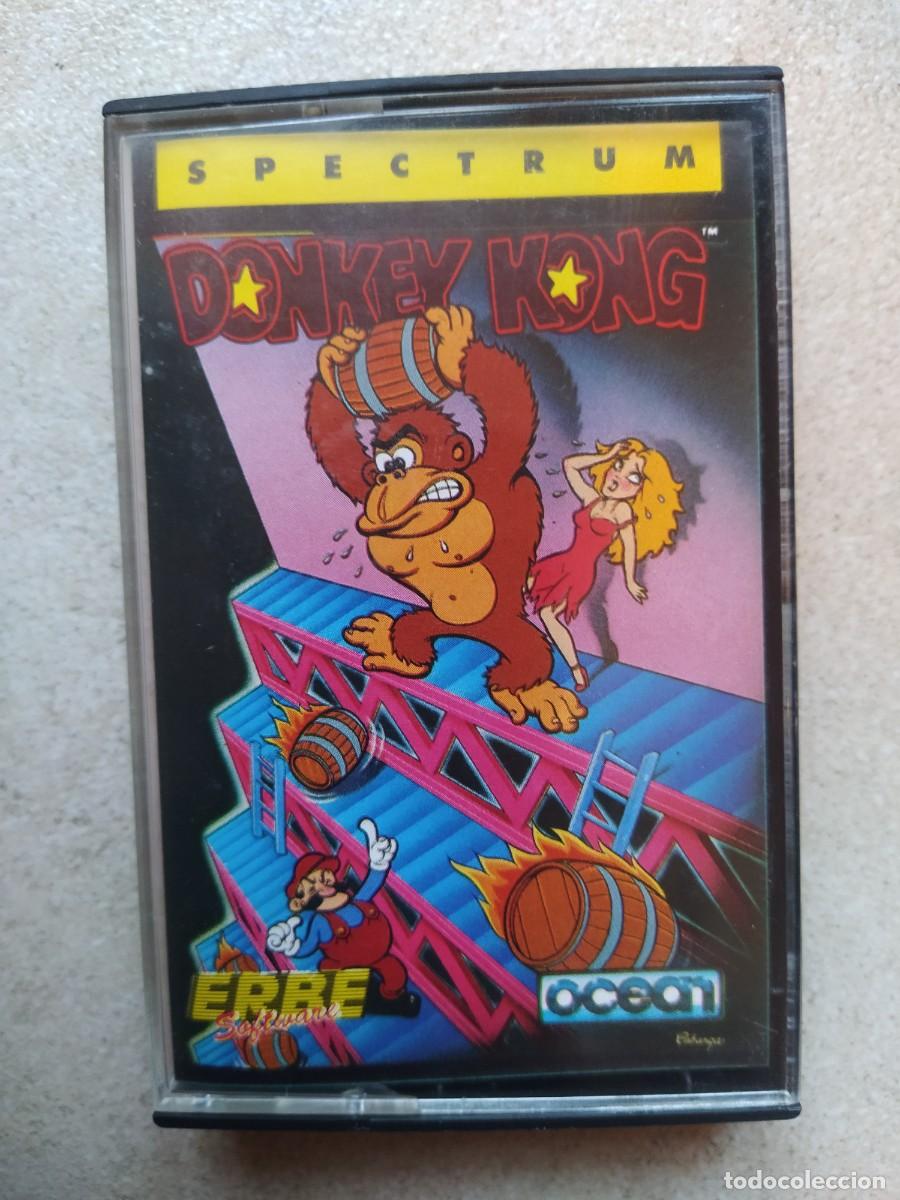 Videojuegos y consolas: DONKEY KONG SPECTRUM CASSETTE ORIGINAL - Foto 1