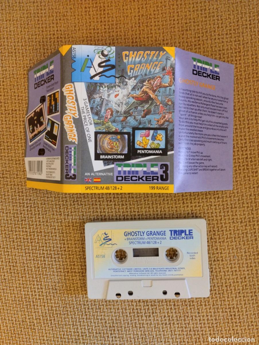 Videojuegos y consolas: Juego Ghostly Grange Spectrum - Foto 3