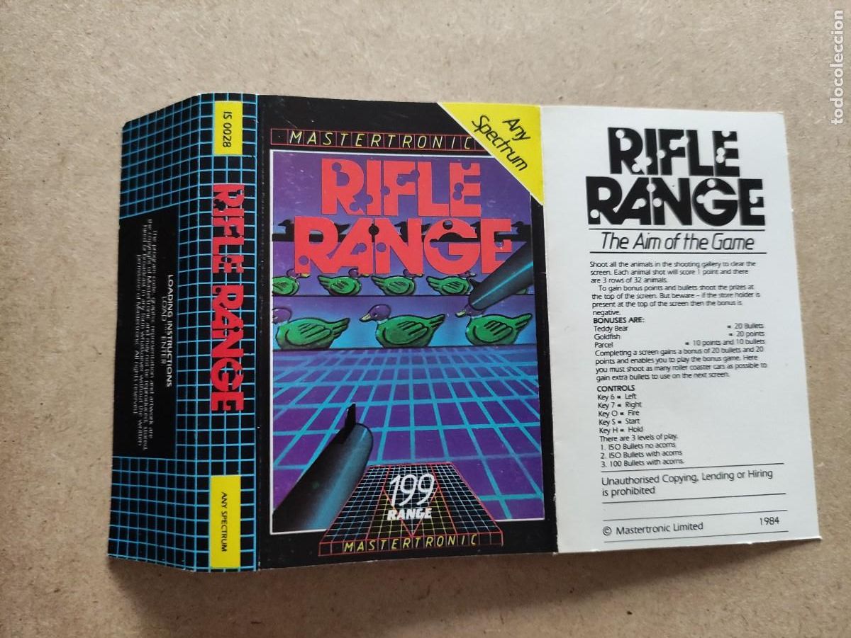 Videojuegos y consolas: RIFLE RANGER SINCLAIR ZX SPECTRUM - Foto 6