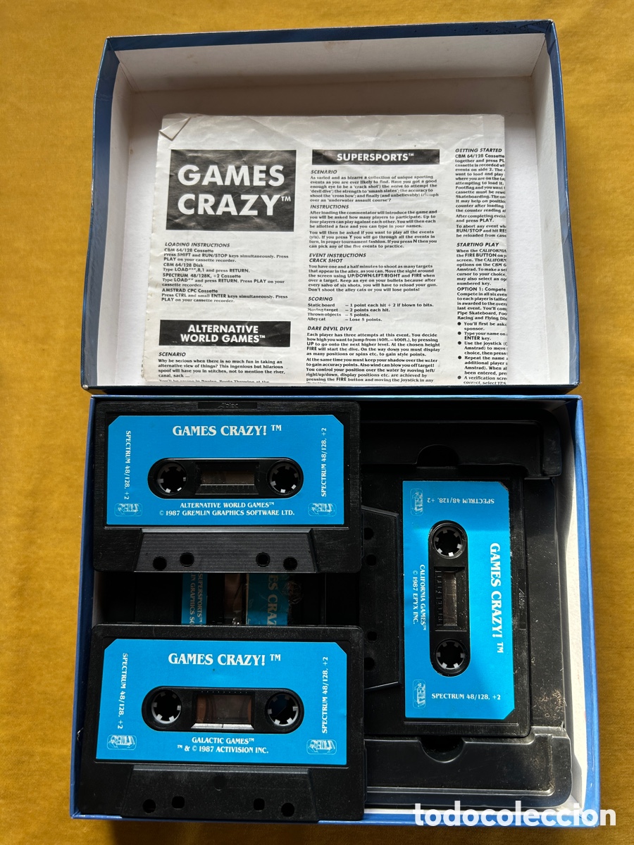 Videojuegos y consolas: Pack Spectrum Games Crazy/ Out Run - Foto 3