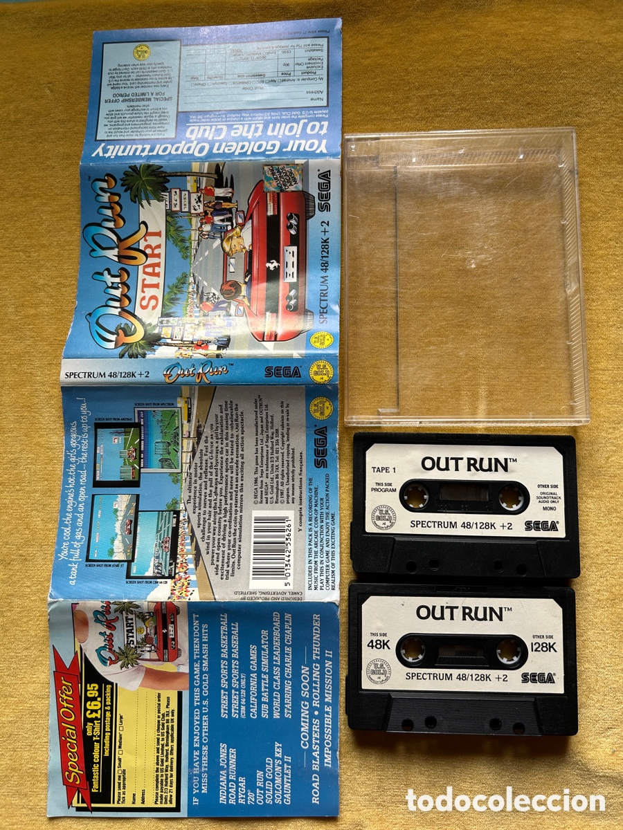 Videojuegos y consolas: Pack Spectrum Games Crazy/ Out Run - Foto 7