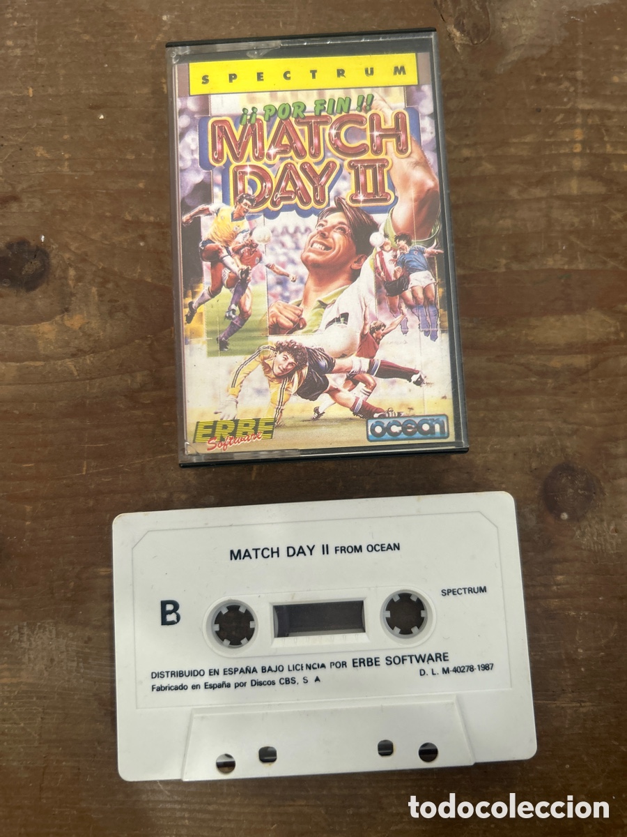 Videojuegos y consolas: MATCH DAY II SPECTRUM ERBE SOFTWARE - Foto 1