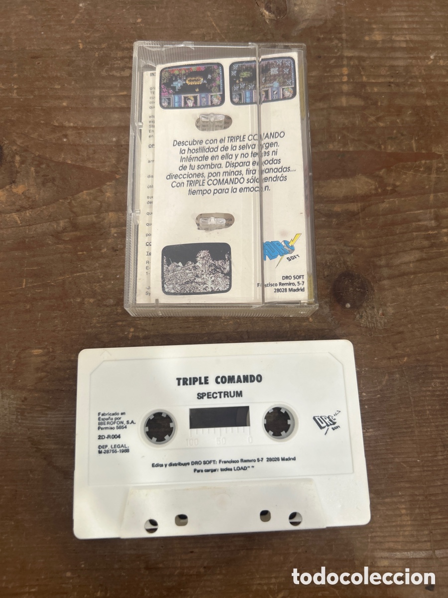 Videojuegos y consolas: SPECTRUM TRIPLE COMANDO - ZX SPECTRUM - - Foto 2