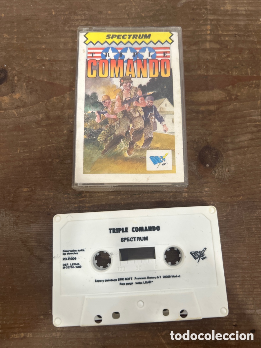 Videojuegos y consolas: SPECTRUM TRIPLE COMANDO - ZX SPECTRUM - - Foto 1