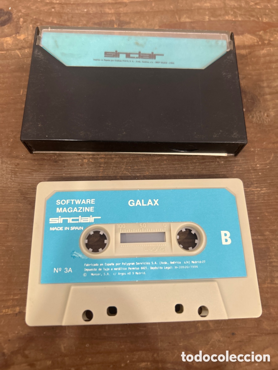 Videojuegos y consolas: SPECTRUM. GALAX (SOFTWARE MAGAZINE) - SINCLAIR 48 K - Foto 2