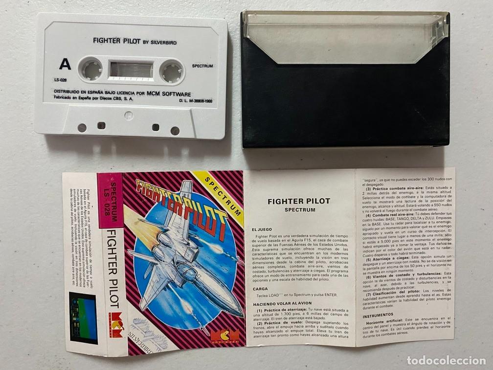 Videojuegos y consolas: FIGHTER PILOT de MCM - VIDEOJUEGO SINCLAIR ZX SPECTRUM - Foto 2