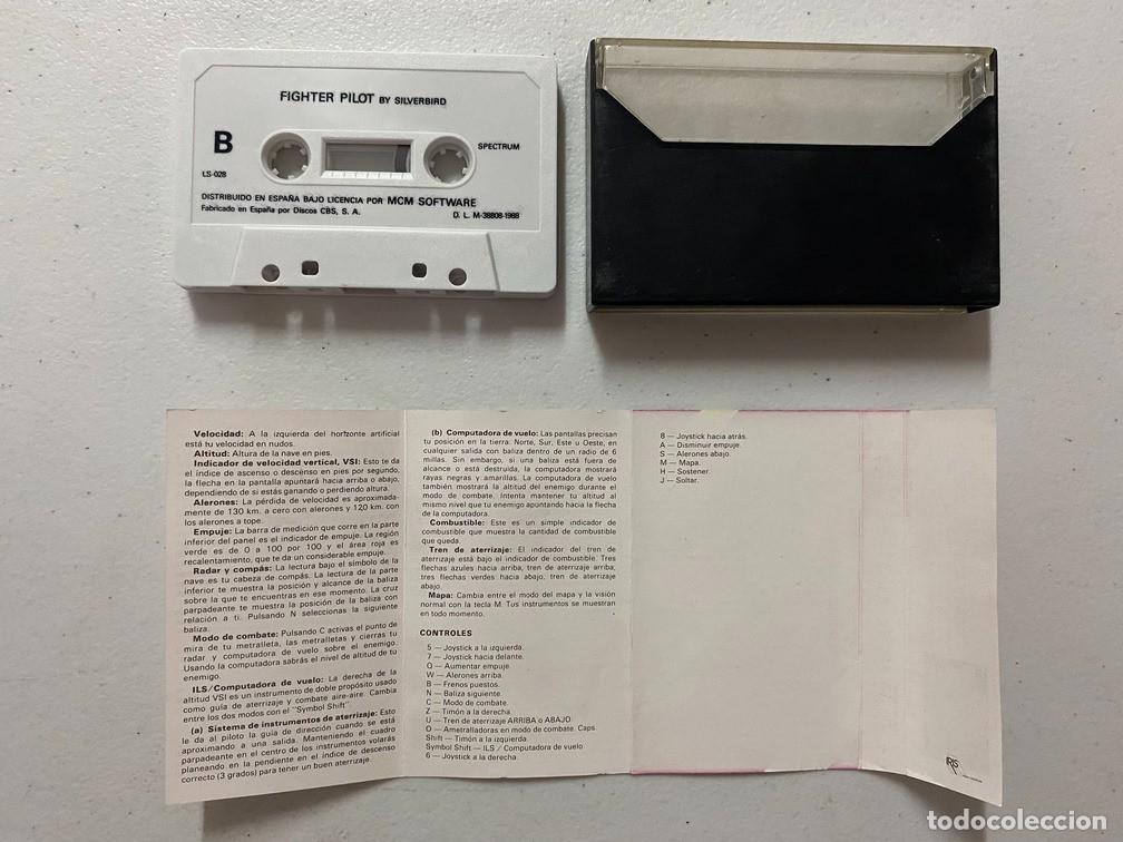 Videojuegos y consolas: FIGHTER PILOT de MCM - VIDEOJUEGO SINCLAIR ZX SPECTRUM - Foto 3