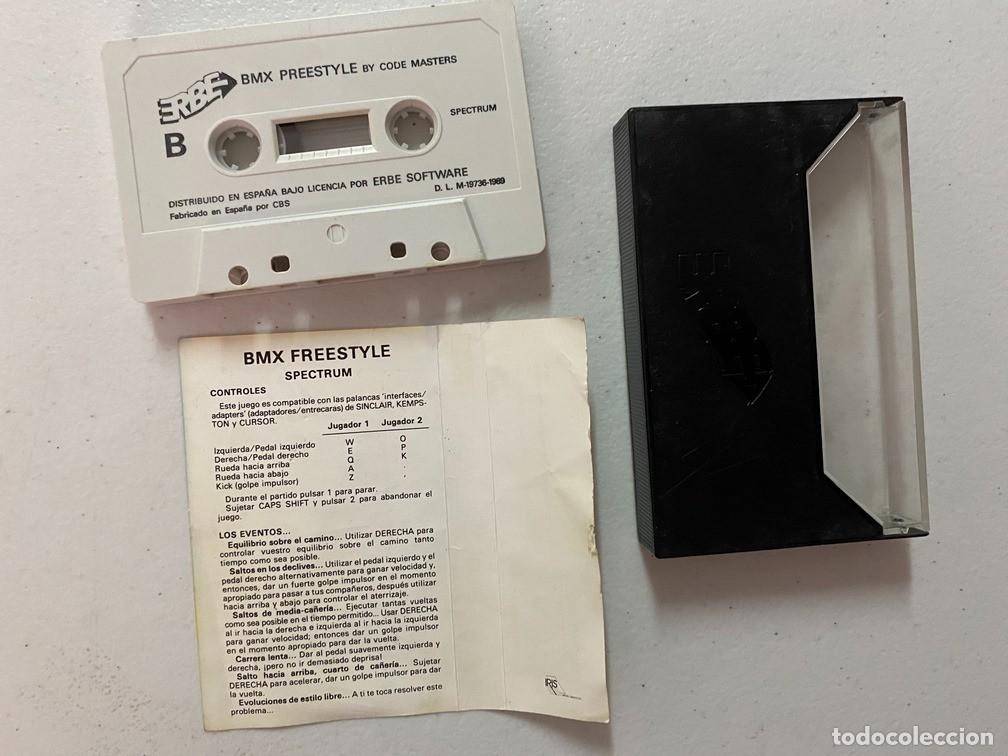 Videojuegos y consolas: BMX FREESTYLE de CODEMASTERS - VIDEOJUEGO SINCLAIR ZX SPECTRUM - Foto 3
