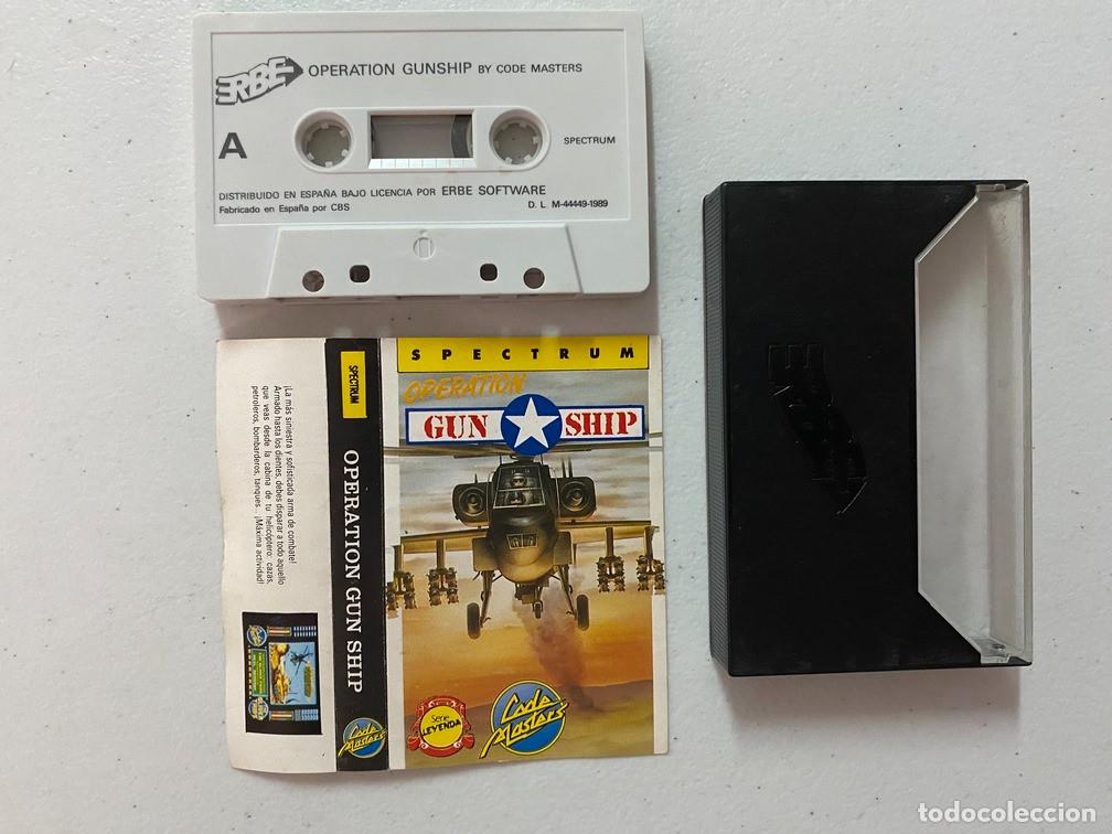 Videojuegos y consolas: GUNSHIP de CODEMASTERS - VIDEOJUEGO SINCLAIR ZX SPECTRUM - Foto 2