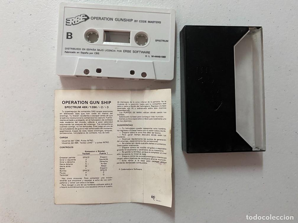 Videojuegos y consolas: GUNSHIP de CODEMASTERS - VIDEOJUEGO SINCLAIR ZX SPECTRUM - Foto 3