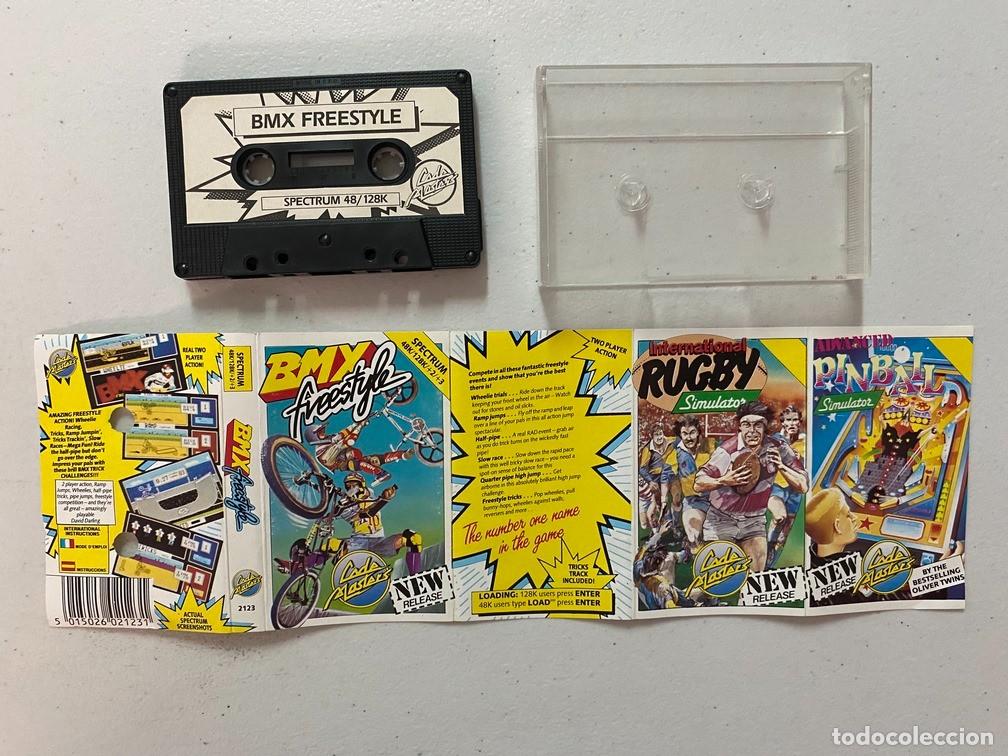 Videojuegos y consolas: BMX FREESTYLE de CODEMASTERS - VIDEOJUEGO SINCLAIR ZX SPECTRUM - Foto 3