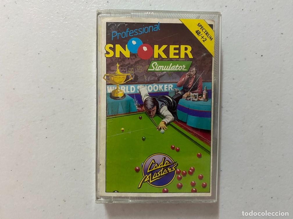 Videojuegos y consolas: PROFESSIONAL SNOOKER SIMULATOR de CODEMASTERS - VIDEOJUEGO SINCLAIR ZX SPECTRUM - Foto 1