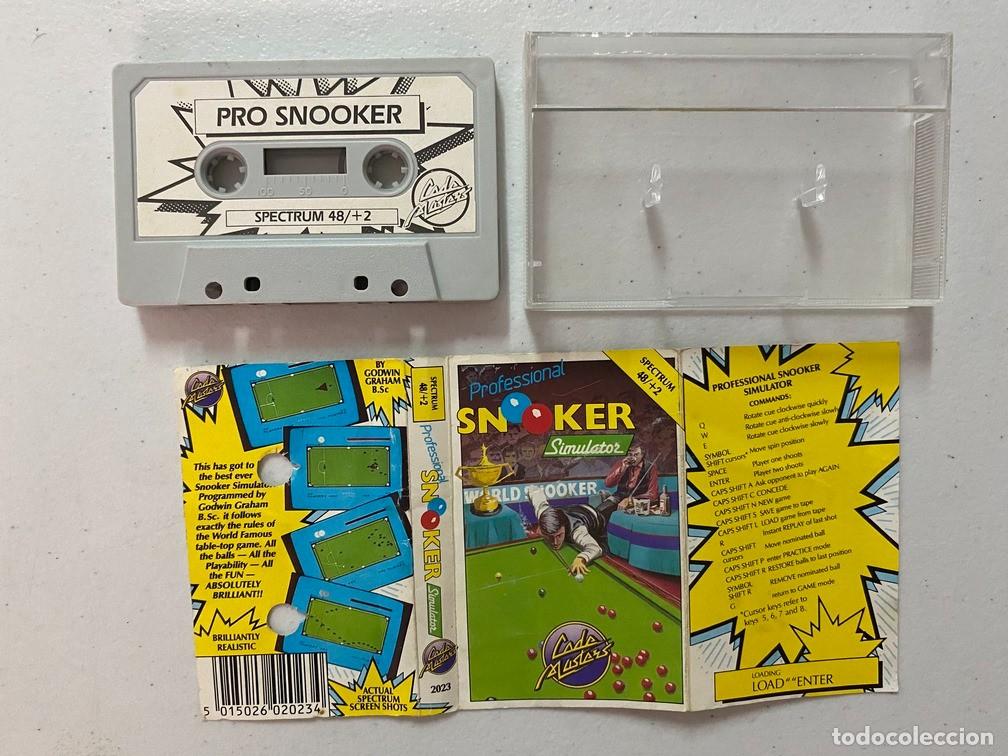 Videojuegos y consolas: PROFESSIONAL SNOOKER SIMULATOR de CODEMASTERS - VIDEOJUEGO SINCLAIR ZX SPECTRUM - Foto 3