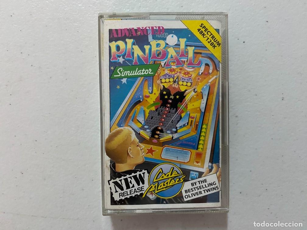 Videojuegos y consolas: ADVANCED PINBALL SIMULATOR de CODEMASTERS - VIDEOJUEGO SINCLAIR ZX SPECTRUM - Foto 1