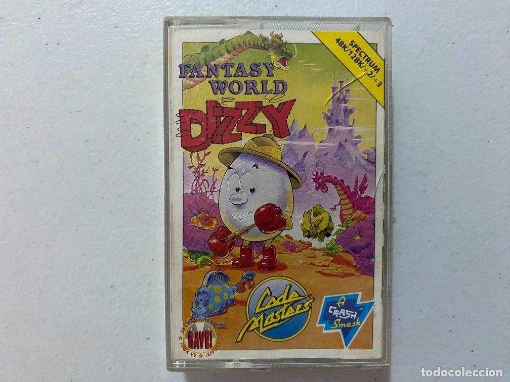 Videojuegos y consolas: FANTASY WORLD DIZZY de CODEMASTERS - VIDEOJUEGO SINCLAIR ZX SPECTRUM - Foto 1