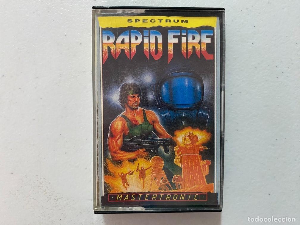 Videojuegos y consolas: RAPID FIRE - VIDEOJUEGO SINCLAIR ZX SPECTRUM - Foto 1