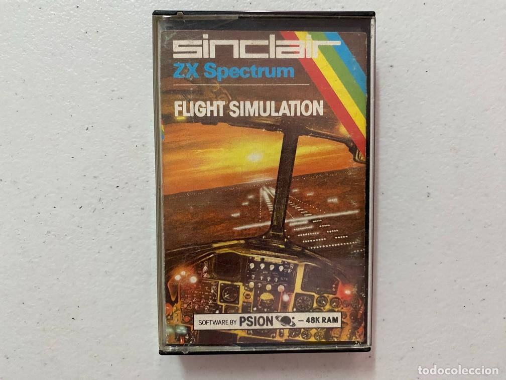 Videojuegos y consolas: FLIGHT SIMULATION - VIDEOJUEGO SINCLAIR ZX SPECTRUM - Foto 1