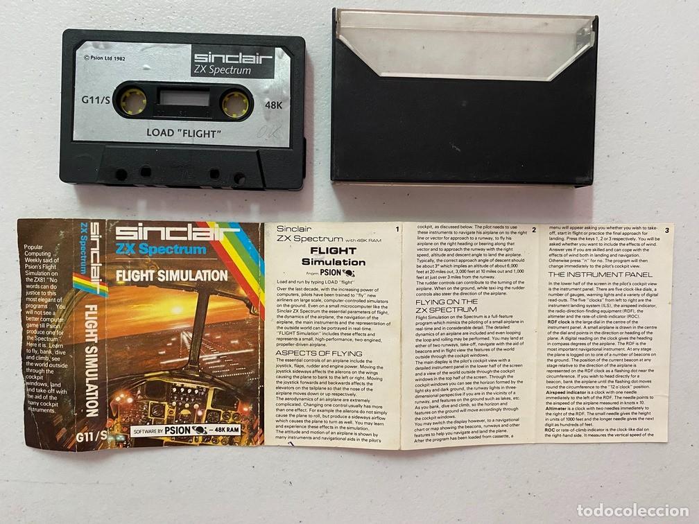 Videojuegos y consolas: FLIGHT SIMULATION - VIDEOJUEGO SINCLAIR ZX SPECTRUM - Foto 2