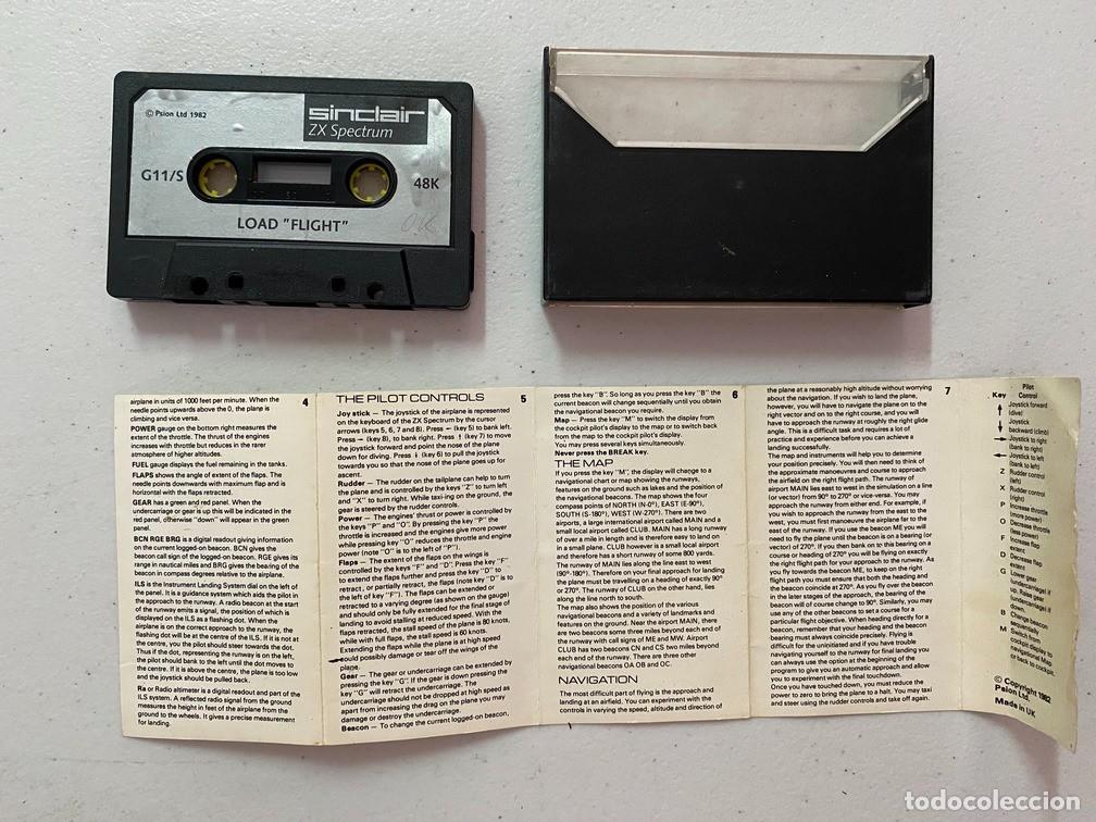 Videojuegos y consolas: FLIGHT SIMULATION - VIDEOJUEGO SINCLAIR ZX SPECTRUM - Foto 3