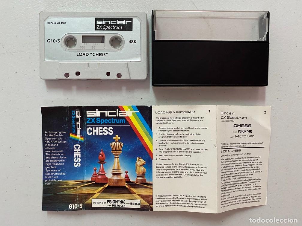 Videojuegos y consolas: CHESS - VIDEOJUEGO SINCLAIR ZX SPECTRUM - Foto 2