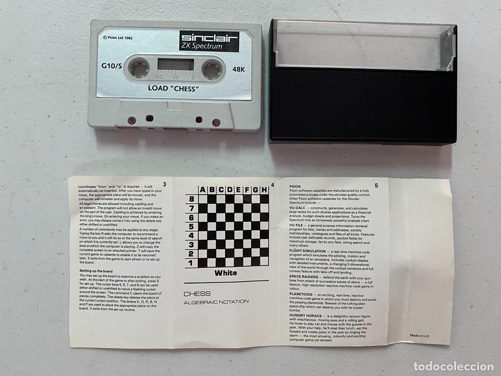 Videojuegos y consolas: CHESS - VIDEOJUEGO SINCLAIR ZX SPECTRUM - Foto 3