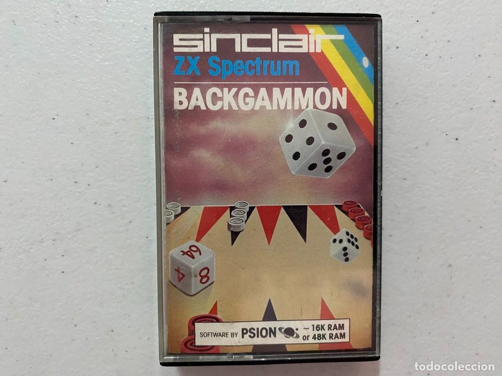 Videojuegos y consolas: BACKGAMMON - VIDEOJUEGO SINCLAIR ZX SPECTRUM - Foto 1