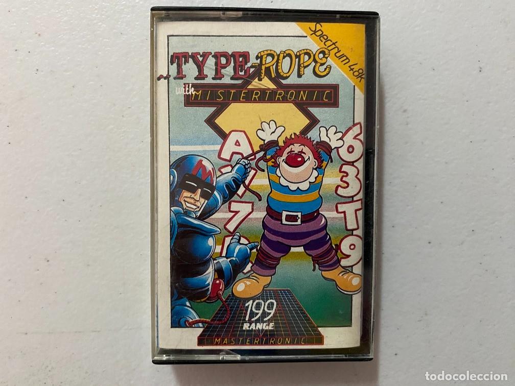 Videojuegos y consolas: TYPE ROPE - VIDEOJUEGO SINCLAIR ZX SPECTRUM - Foto 1