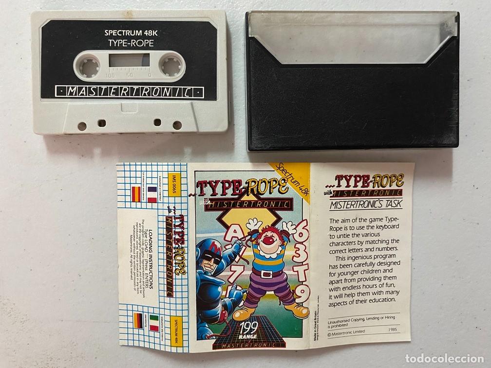 Videojuegos y consolas: TYPE ROPE - VIDEOJUEGO SINCLAIR ZX SPECTRUM - Foto 2