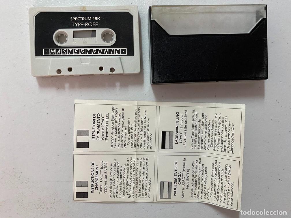Videojuegos y consolas: TYPE ROPE - VIDEOJUEGO SINCLAIR ZX SPECTRUM - Foto 3
