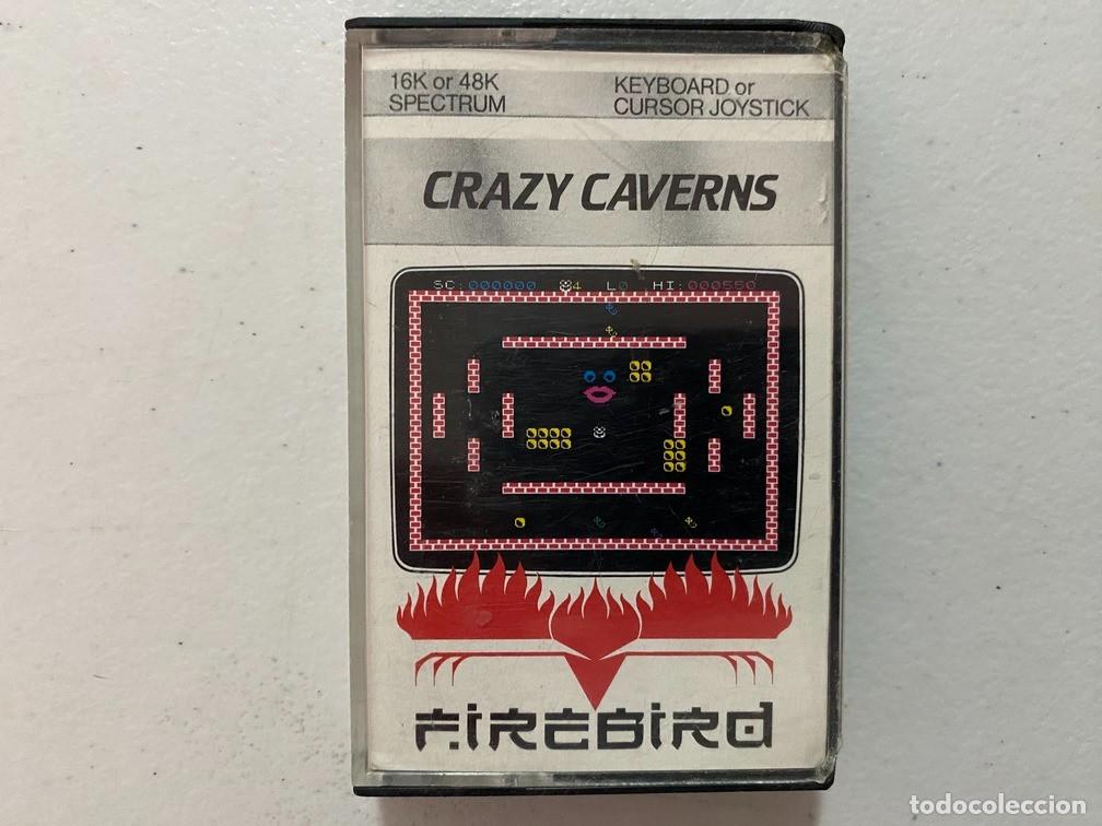 Videojuegos y consolas: CRAZY CAVERNS - VIDEOJUEGO SINCLAIR ZX SPECTRUM - Foto 1