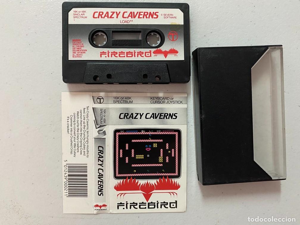 Videojuegos y consolas: CRAZY CAVERNS - VIDEOJUEGO SINCLAIR ZX SPECTRUM - Foto 2