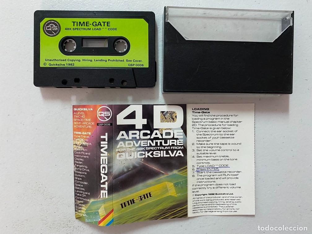 Videojuegos y consolas: TIME GATE - VIDEOJUEGO SINCLAIR ZX SPECTRUM - Foto 2