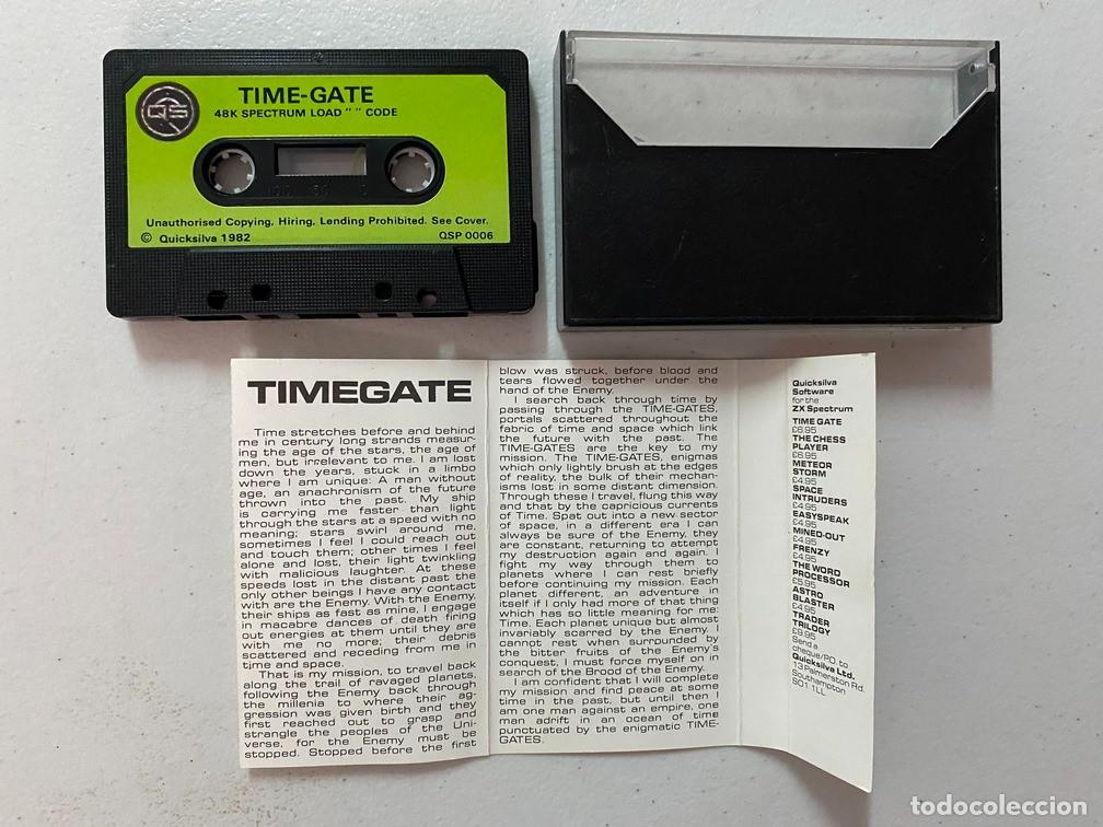 Videojuegos y consolas: TIME GATE - VIDEOJUEGO SINCLAIR ZX SPECTRUM - Foto 3
