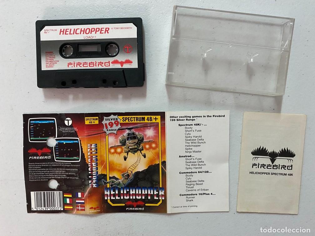 Videojuegos y consolas: HELICHOPPER - VIDEOJUEGO SINCLAIR ZX SPECTRUM - Foto 3