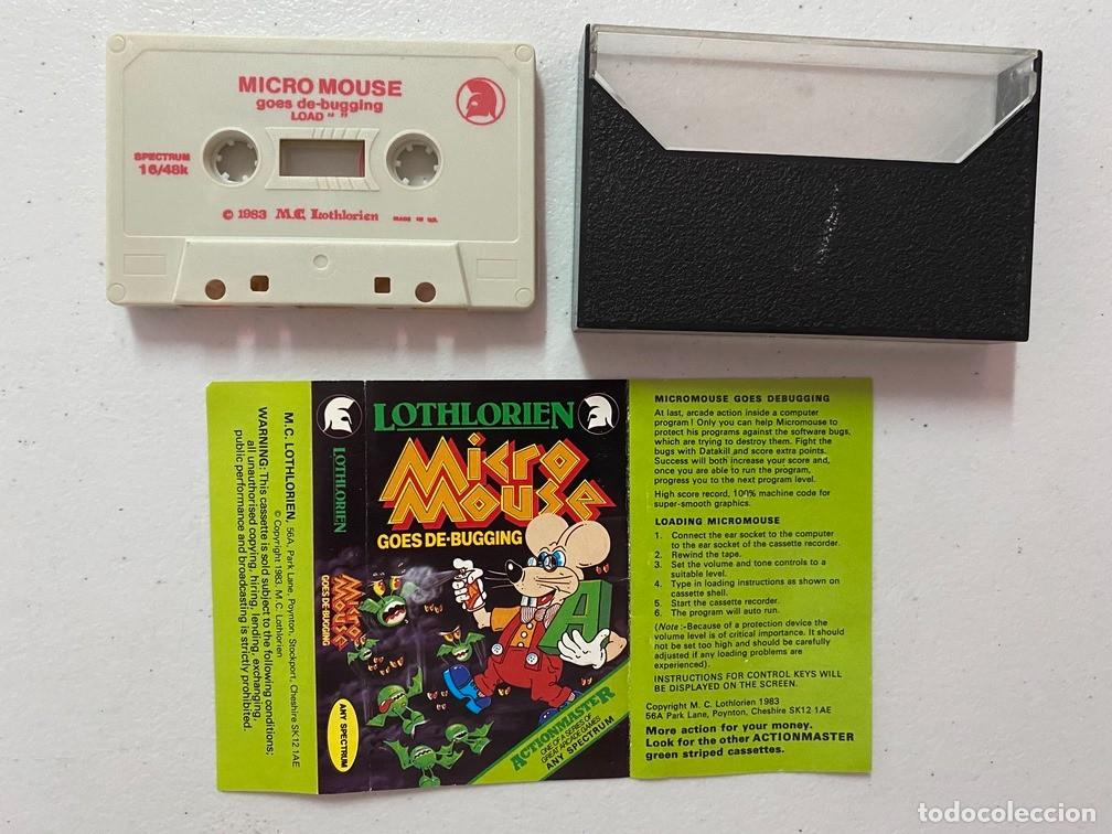 Videojuegos y consolas: MICRO MOUSE - VIDEOJUEGO SINCLAIR ZX SPECTRUM - Foto 2