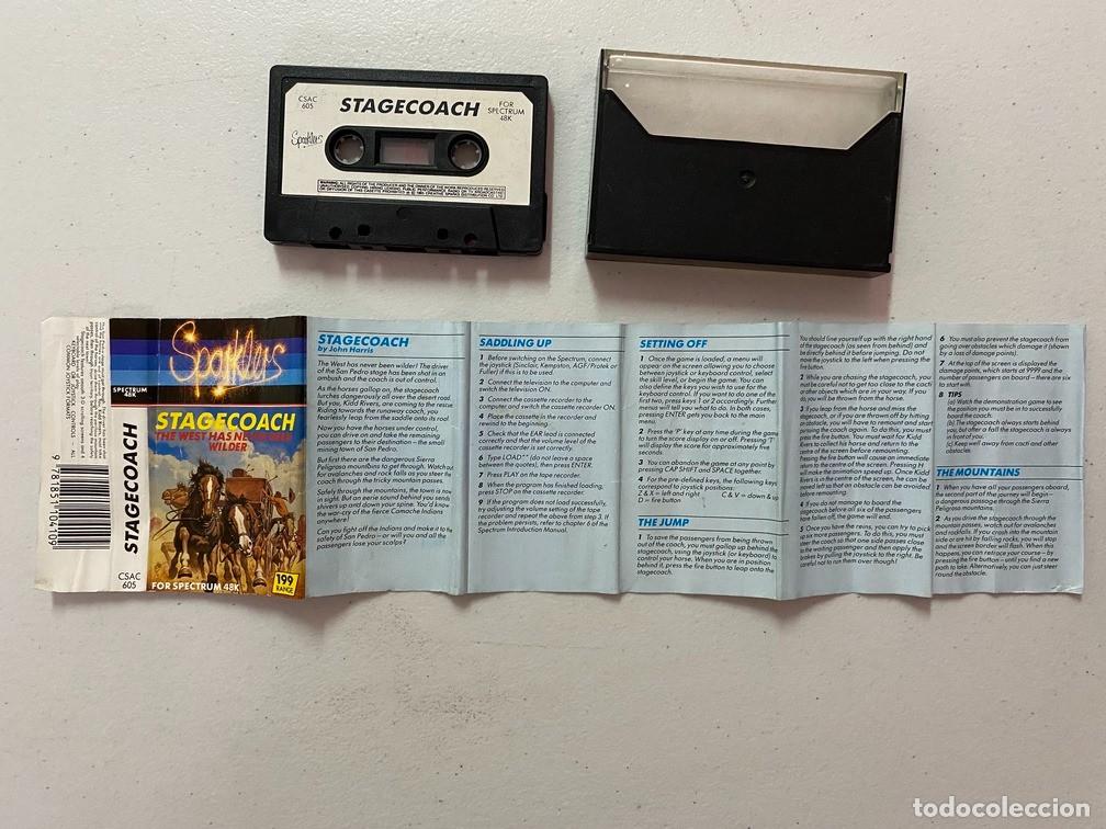 Videojuegos y consolas: STAGECOACH - VIDEOJUEGO SINCLAIR ZX SPECTRUM - Foto 2