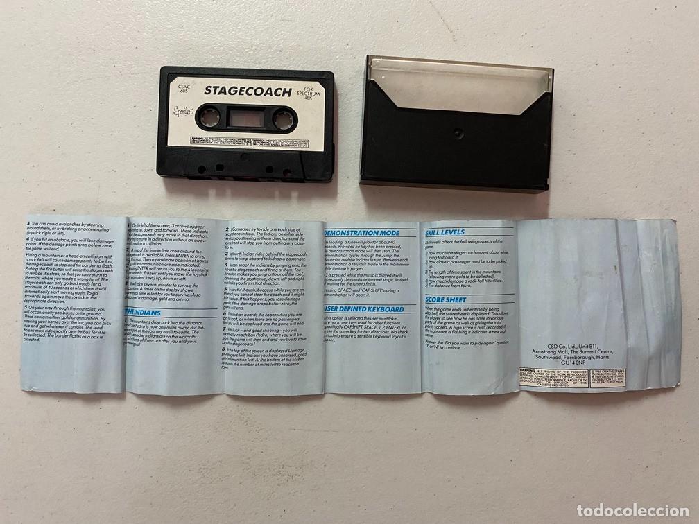 Videojuegos y consolas: STAGECOACH - VIDEOJUEGO SINCLAIR ZX SPECTRUM - Foto 3