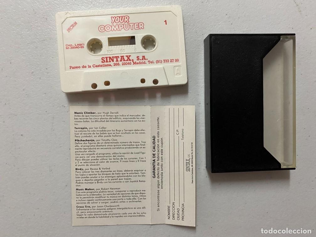 Videojuegos y consolas: YOUR COMPUTER 1 - VIDEOJUEGO SINCLAIR ZX SPECTRUM - Foto 3