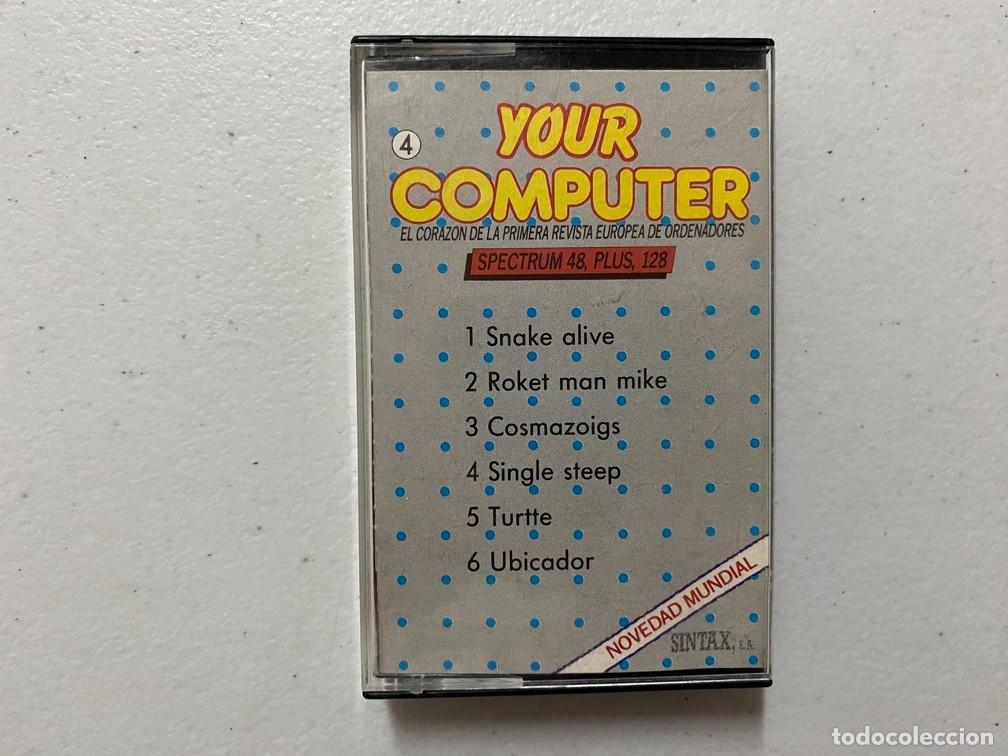 Videojuegos y consolas: YOUR COMPUTER 4 - VIDEOJUEGO SINCLAIR ZX SPECTRUM - Foto 1