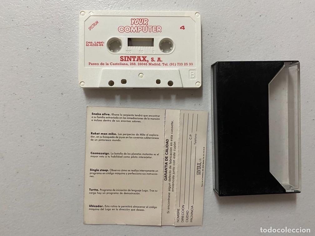 Videojuegos y consolas: YOUR COMPUTER 4 - VIDEOJUEGO SINCLAIR ZX SPECTRUM - Foto 3