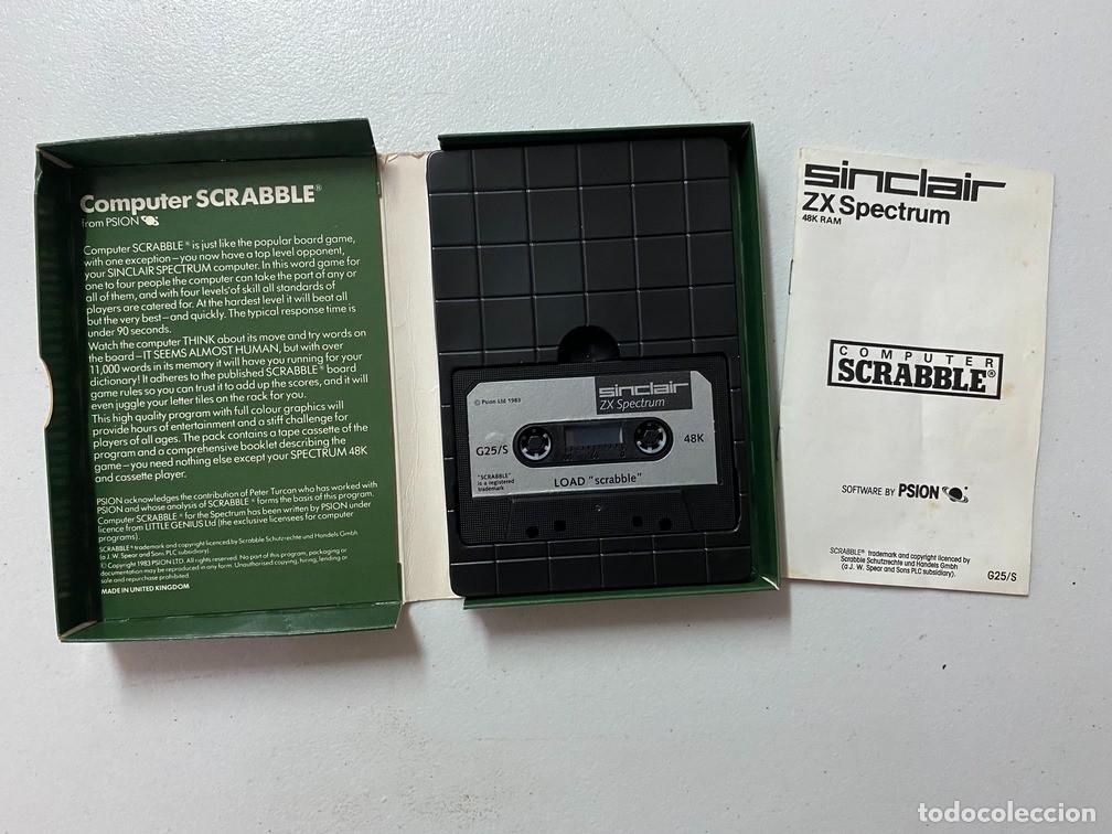 Videojuegos y consolas: COMPUTER SCRABBLE - VIDEOJUEGO SINCLAIR ZX SPECTRUM - Foto 4